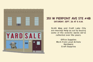 SLUG & Craft Lake City Yard Sale